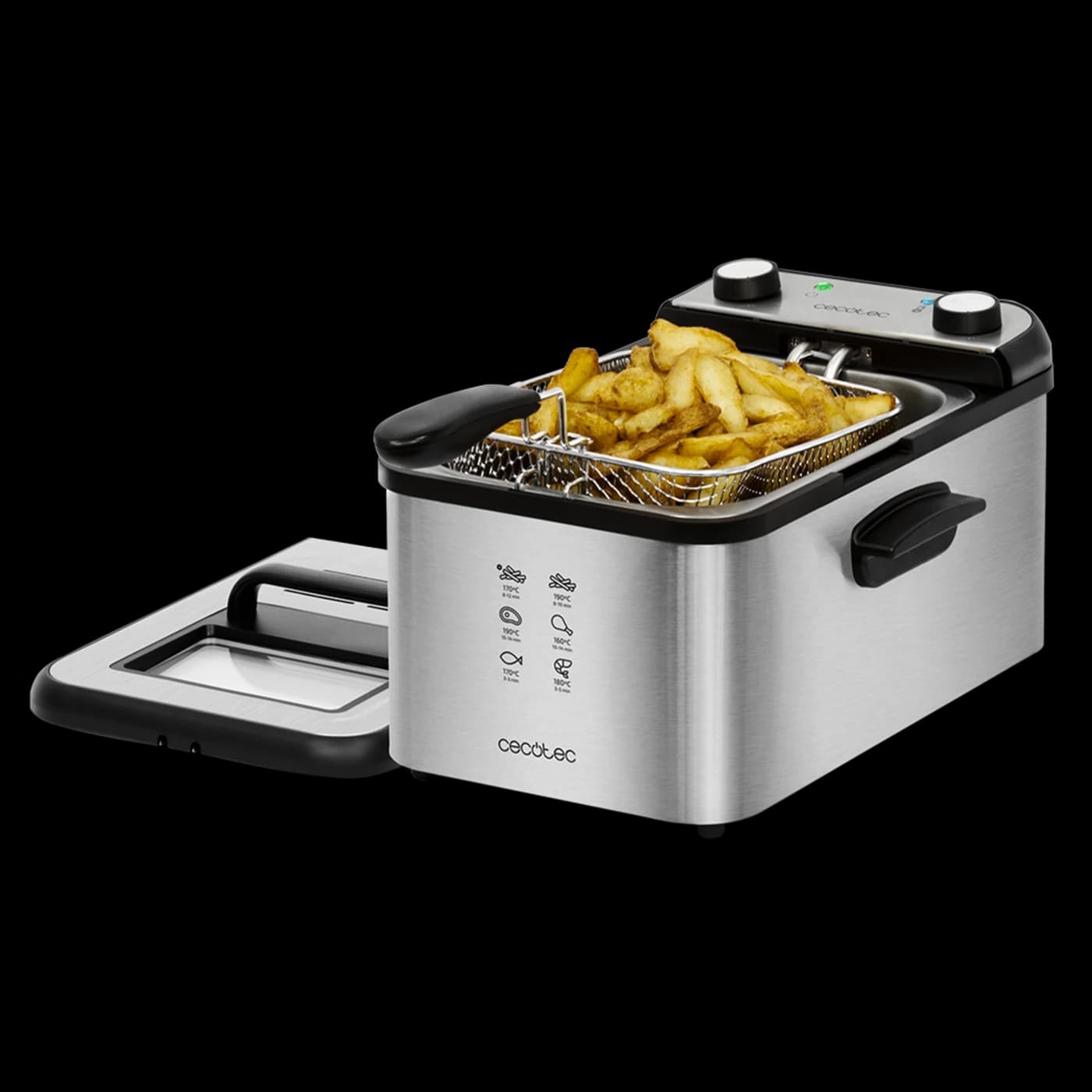 Freidora de aceite Cecotec CleanFry Infinity 3000