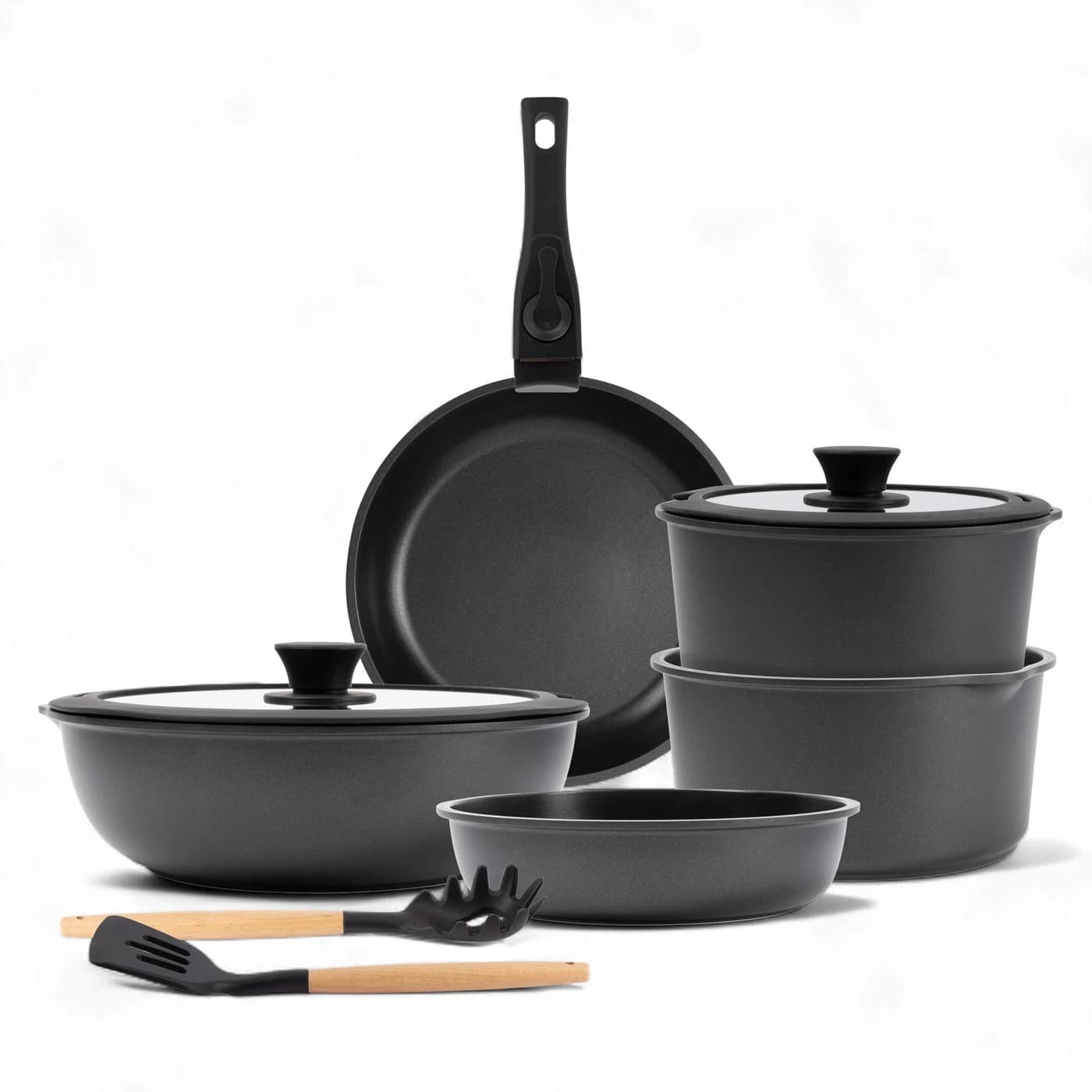 Batterie de cuisine Bergner BG-57040-BK